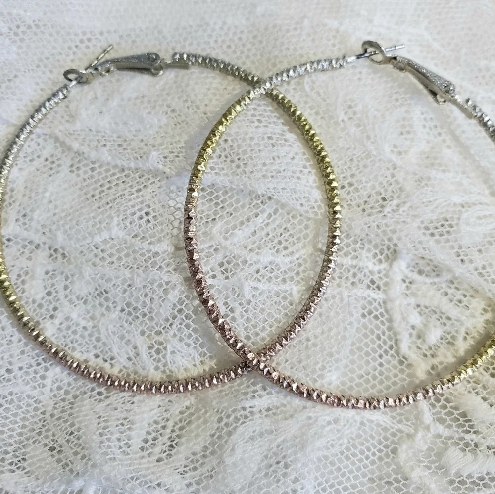 𝅺OMBRE Hoop Earrings